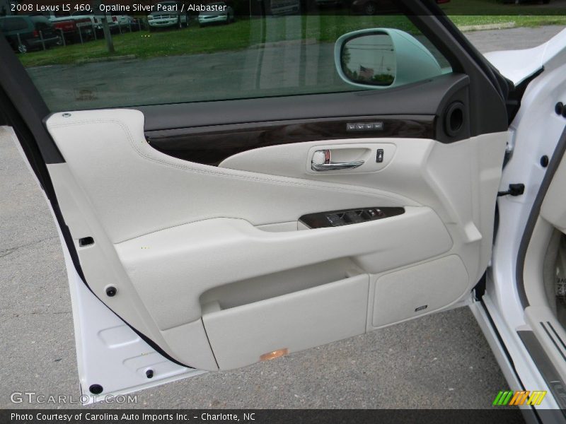 Opaline Silver Pearl / Alabaster 2008 Lexus LS 460