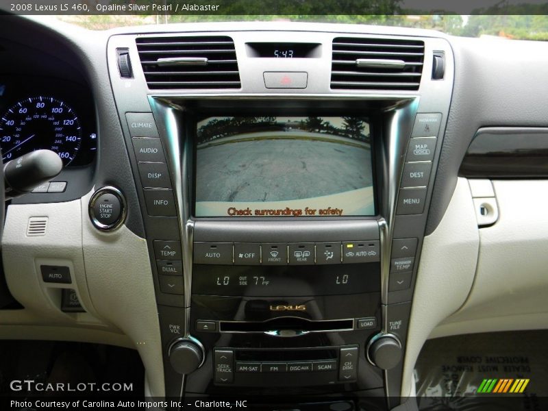 Opaline Silver Pearl / Alabaster 2008 Lexus LS 460