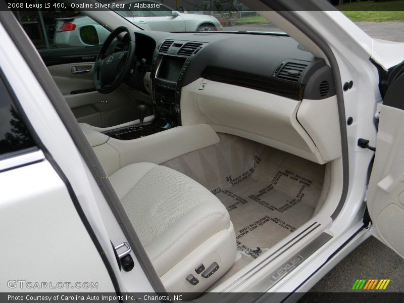 Opaline Silver Pearl / Alabaster 2008 Lexus LS 460