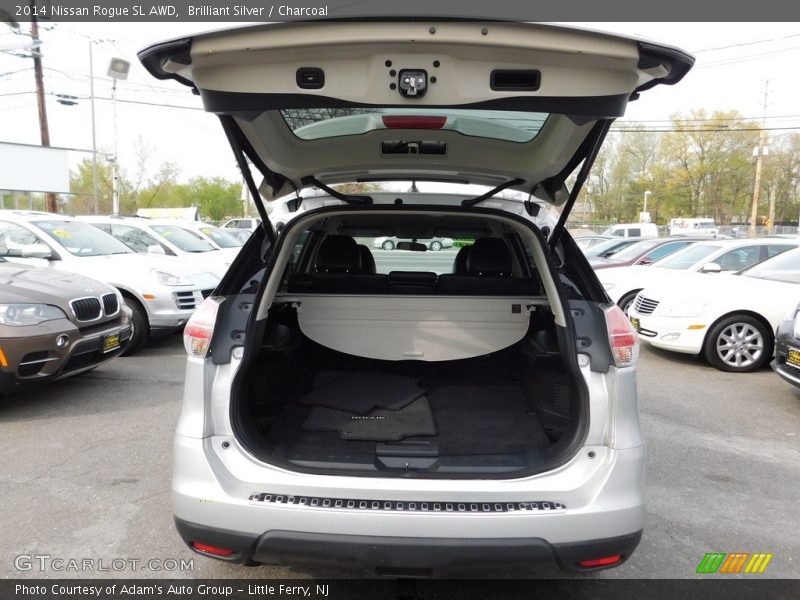 Brilliant Silver / Charcoal 2014 Nissan Rogue SL AWD