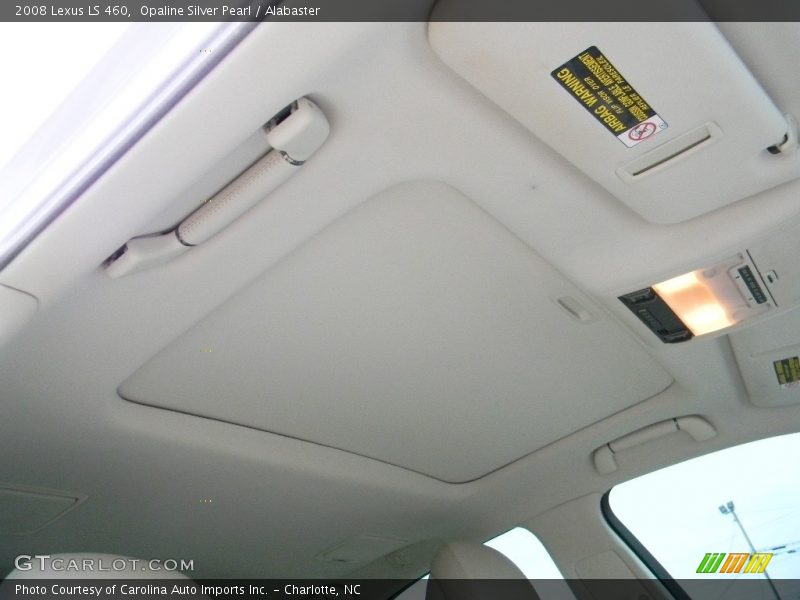 Opaline Silver Pearl / Alabaster 2008 Lexus LS 460