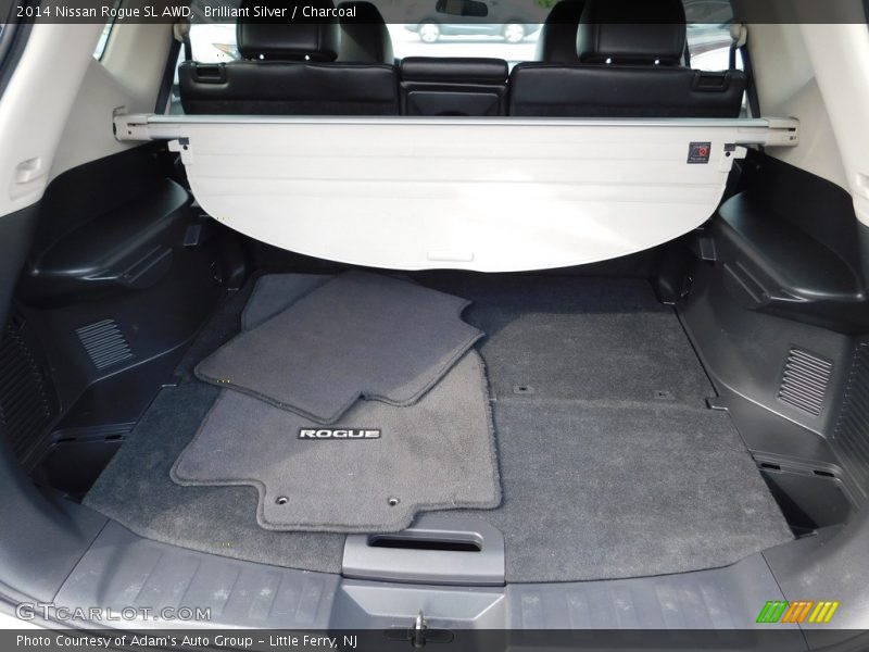 Brilliant Silver / Charcoal 2014 Nissan Rogue SL AWD