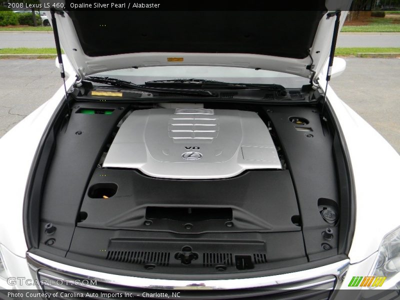 Opaline Silver Pearl / Alabaster 2008 Lexus LS 460