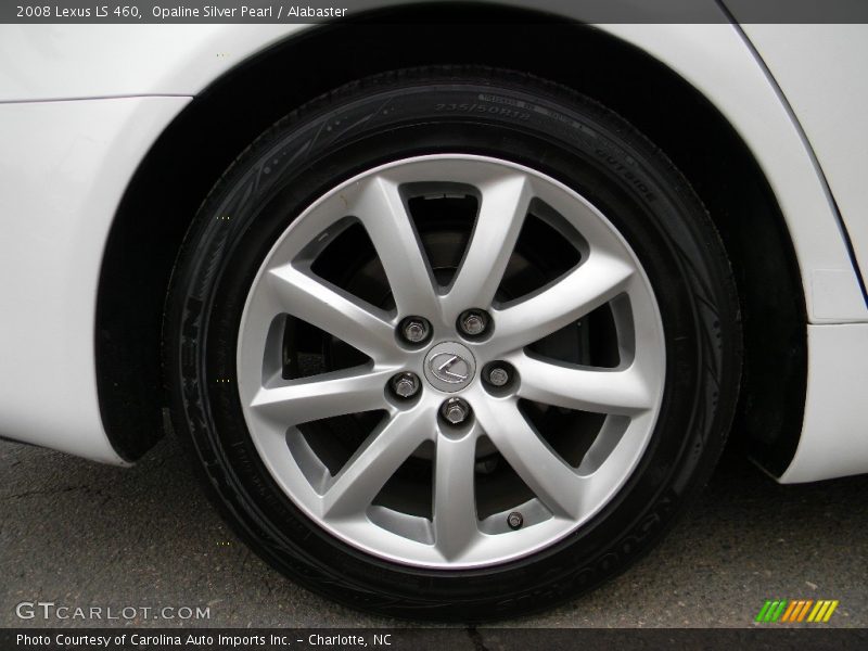 Opaline Silver Pearl / Alabaster 2008 Lexus LS 460