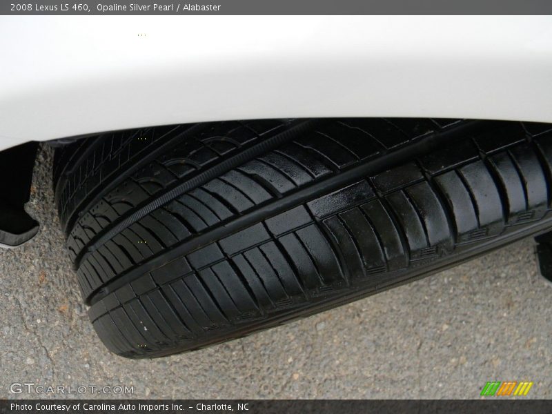 Opaline Silver Pearl / Alabaster 2008 Lexus LS 460