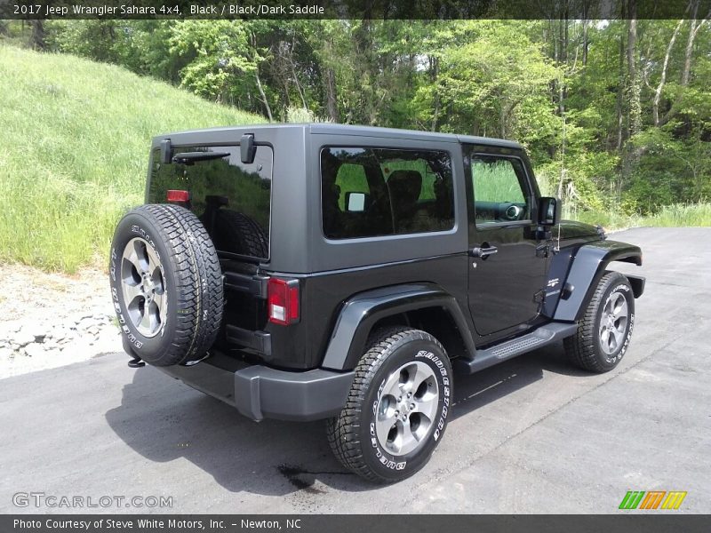 Black / Black/Dark Saddle 2017 Jeep Wrangler Sahara 4x4