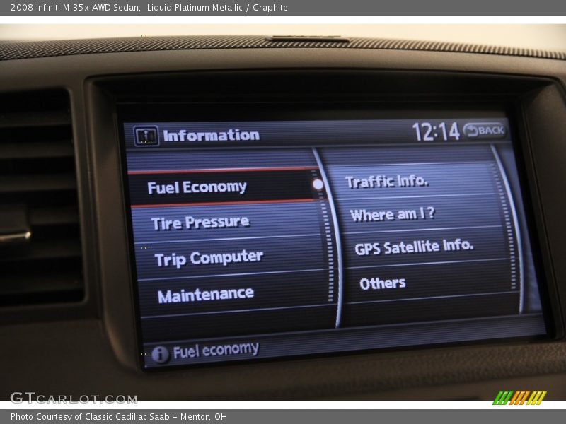 Liquid Platinum Metallic / Graphite 2008 Infiniti M 35x AWD Sedan