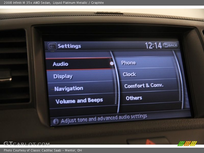 Liquid Platinum Metallic / Graphite 2008 Infiniti M 35x AWD Sedan