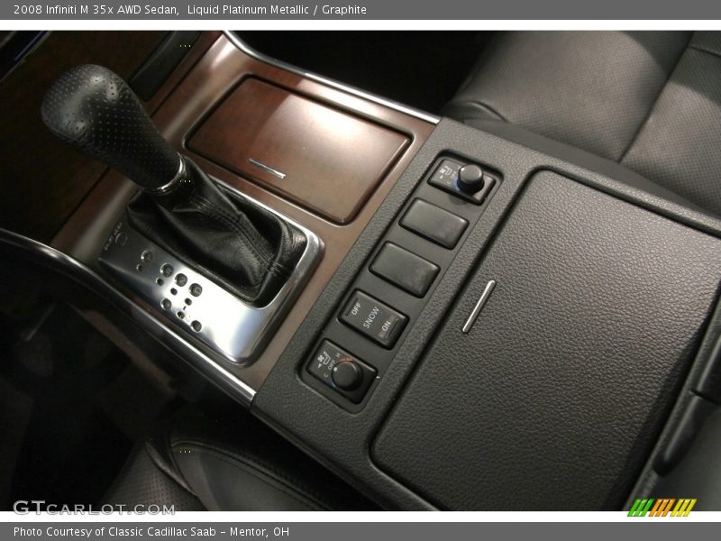 Liquid Platinum Metallic / Graphite 2008 Infiniti M 35x AWD Sedan