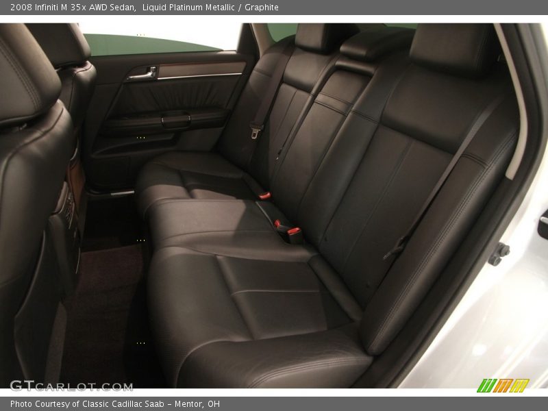 Liquid Platinum Metallic / Graphite 2008 Infiniti M 35x AWD Sedan