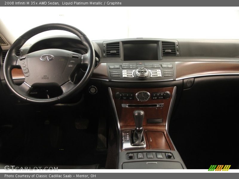 Liquid Platinum Metallic / Graphite 2008 Infiniti M 35x AWD Sedan