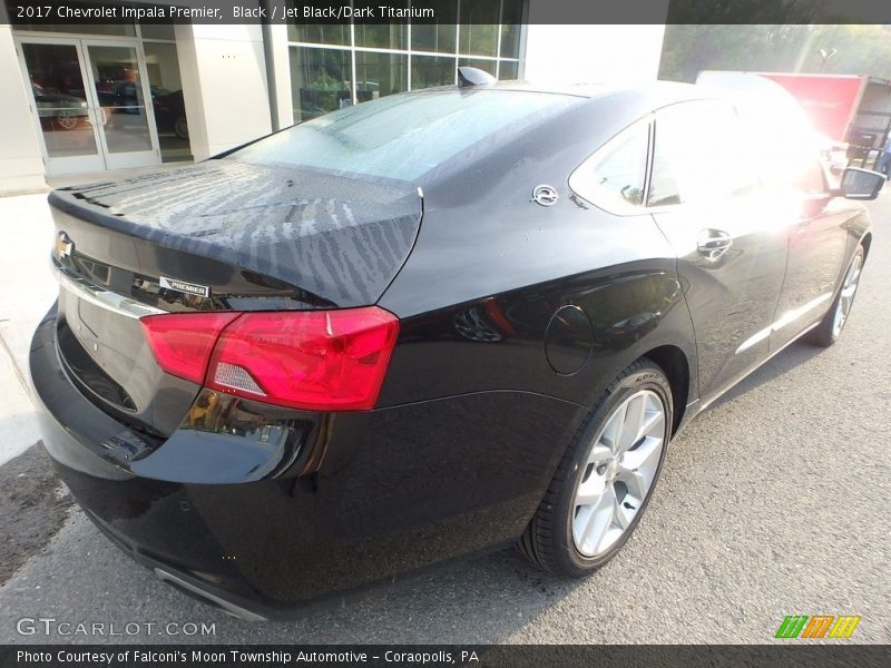 Black / Jet Black/Dark Titanium 2017 Chevrolet Impala Premier