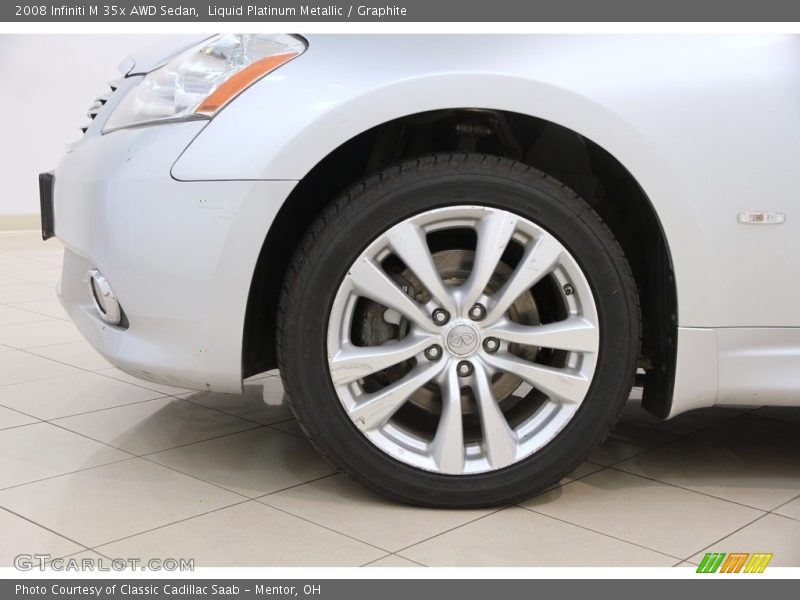 Liquid Platinum Metallic / Graphite 2008 Infiniti M 35x AWD Sedan