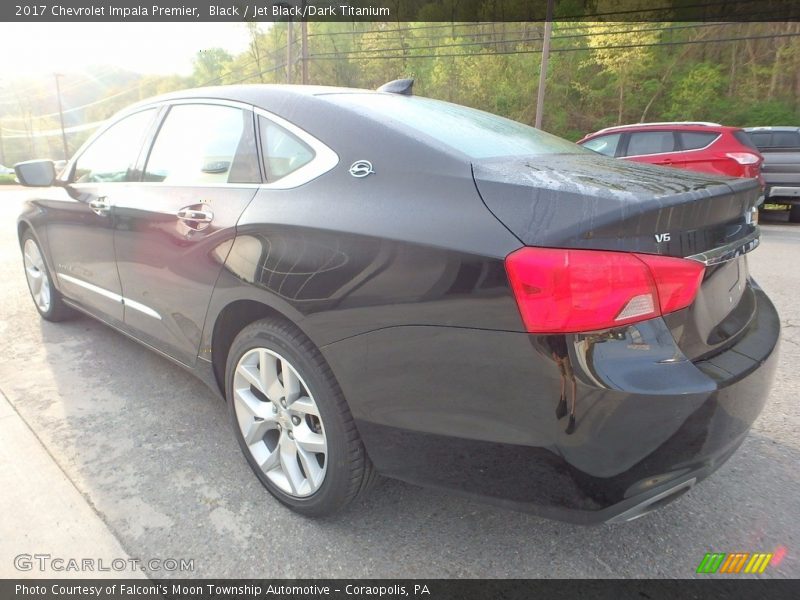 Black / Jet Black/Dark Titanium 2017 Chevrolet Impala Premier