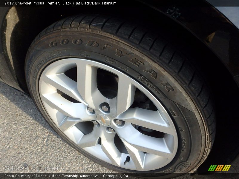 Black / Jet Black/Dark Titanium 2017 Chevrolet Impala Premier