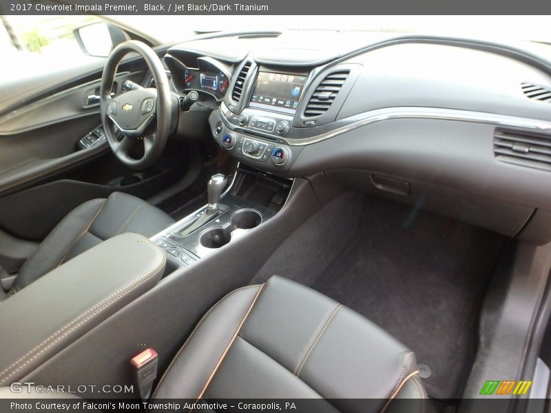 Black / Jet Black/Dark Titanium 2017 Chevrolet Impala Premier