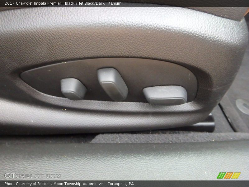 Black / Jet Black/Dark Titanium 2017 Chevrolet Impala Premier