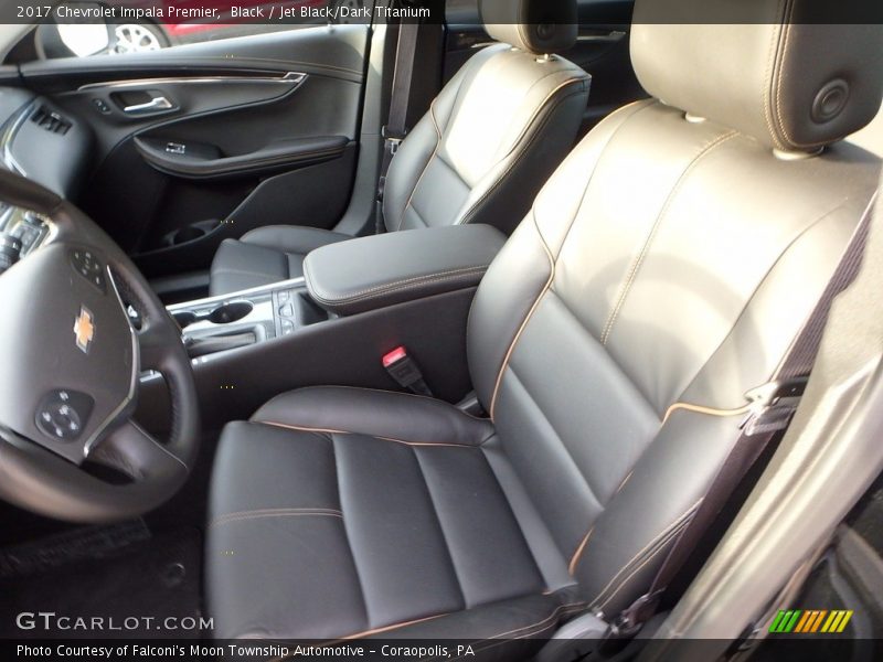 Black / Jet Black/Dark Titanium 2017 Chevrolet Impala Premier
