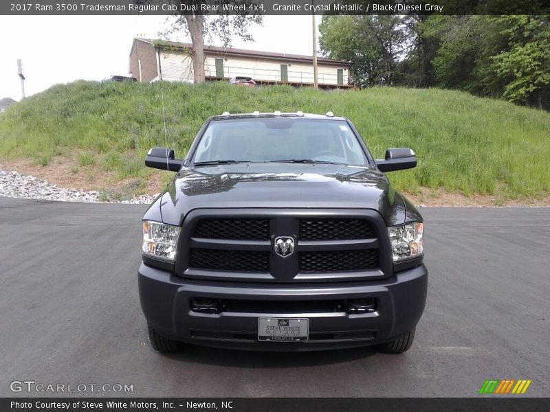 Granite Crystal Metallic / Black/Diesel Gray 2017 Ram 3500 Tradesman Regular Cab Dual Rear Wheel 4x4