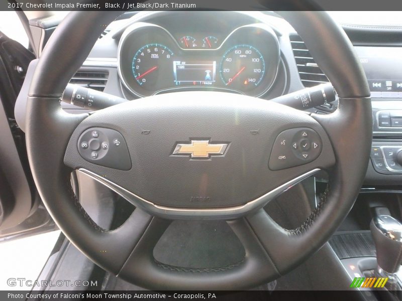 Black / Jet Black/Dark Titanium 2017 Chevrolet Impala Premier