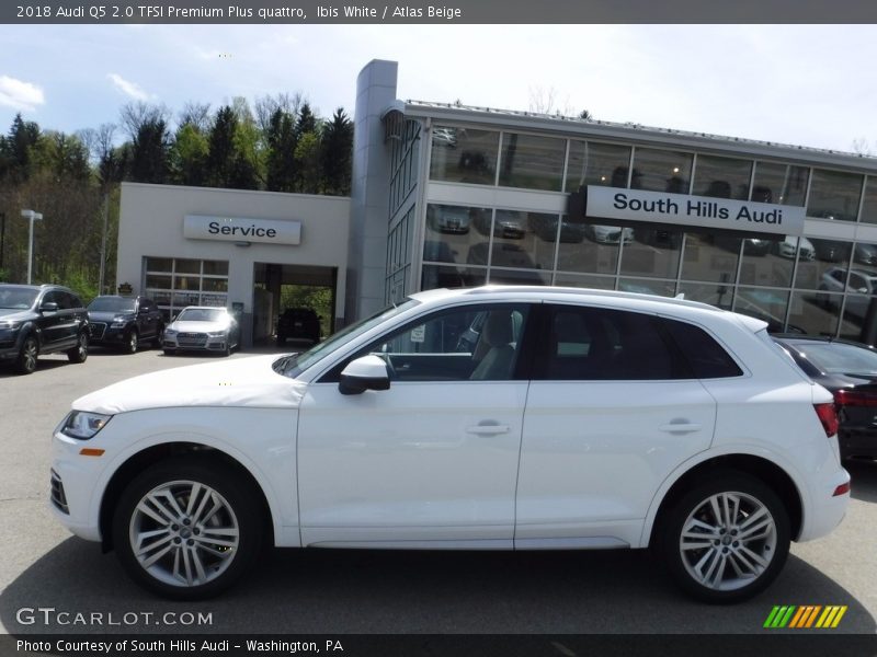 Ibis White / Atlas Beige 2018 Audi Q5 2.0 TFSI Premium Plus quattro