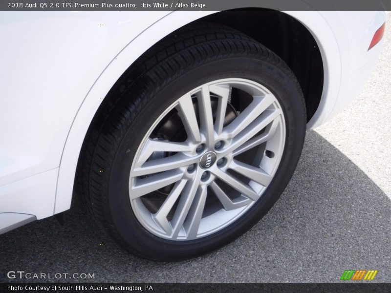 Ibis White / Atlas Beige 2018 Audi Q5 2.0 TFSI Premium Plus quattro