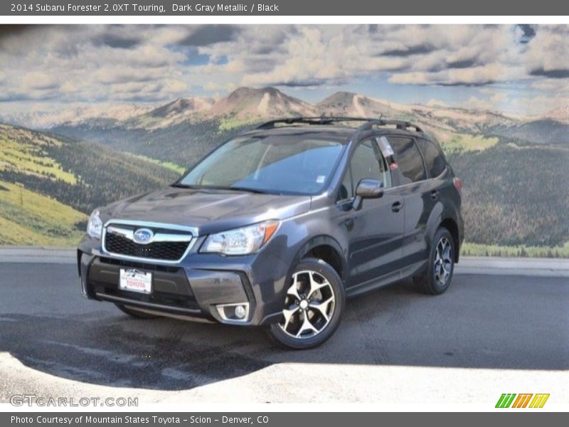 Dark Gray Metallic / Black 2014 Subaru Forester 2.0XT Touring