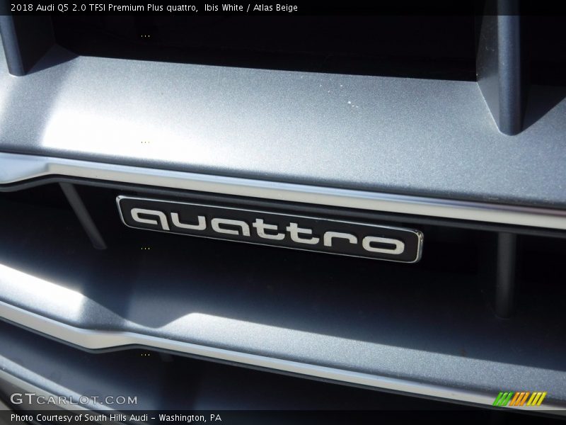 Ibis White / Atlas Beige 2018 Audi Q5 2.0 TFSI Premium Plus quattro