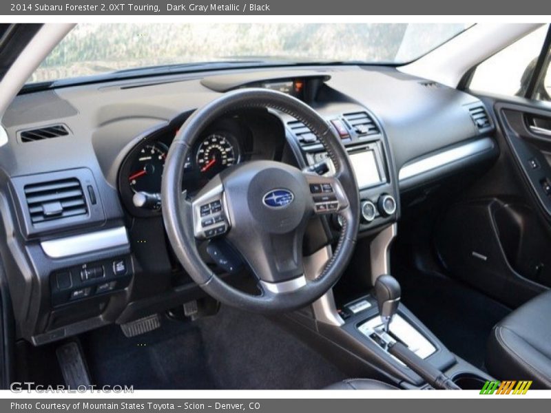 Dark Gray Metallic / Black 2014 Subaru Forester 2.0XT Touring