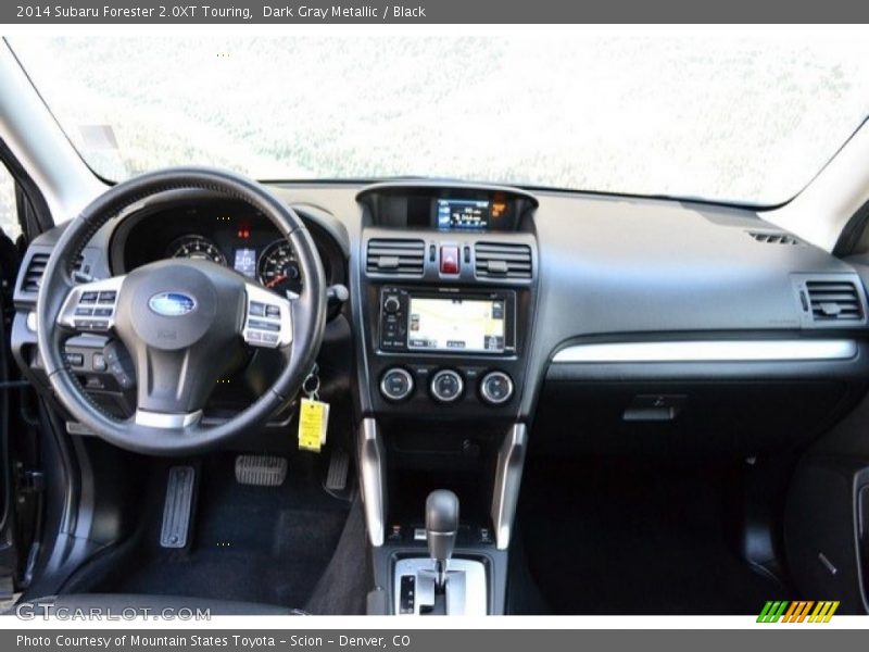 Dark Gray Metallic / Black 2014 Subaru Forester 2.0XT Touring