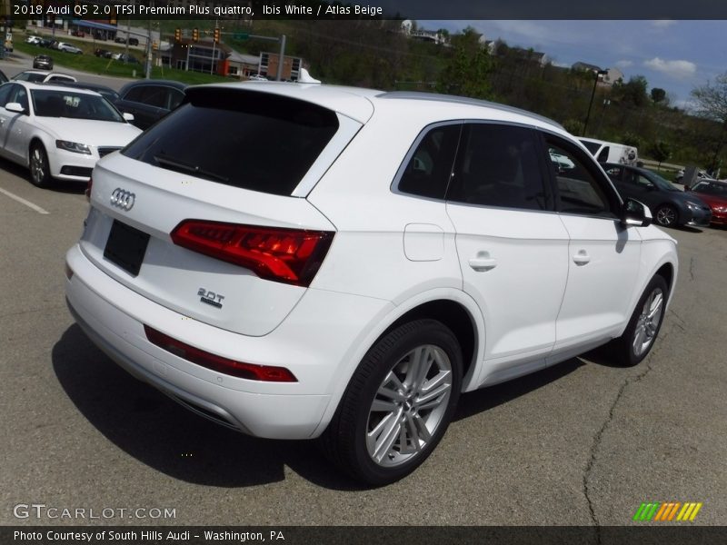 Ibis White / Atlas Beige 2018 Audi Q5 2.0 TFSI Premium Plus quattro