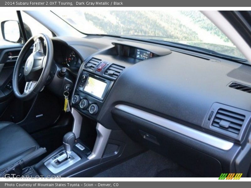 Dark Gray Metallic / Black 2014 Subaru Forester 2.0XT Touring