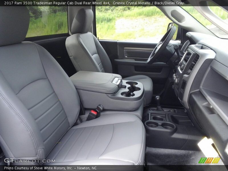 Granite Crystal Metallic / Black/Diesel Gray 2017 Ram 3500 Tradesman Regular Cab Dual Rear Wheel 4x4