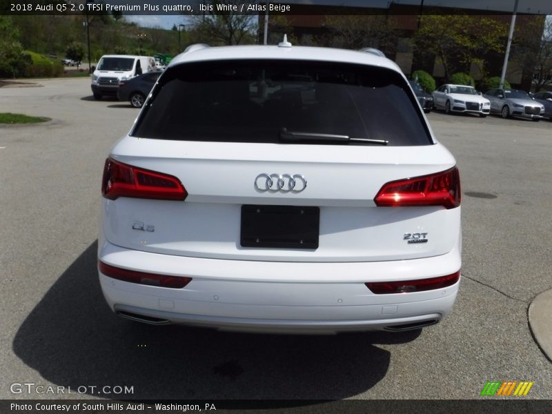 Ibis White / Atlas Beige 2018 Audi Q5 2.0 TFSI Premium Plus quattro