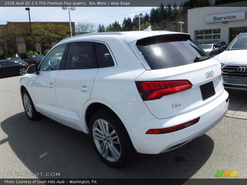 Ibis White / Atlas Beige 2018 Audi Q5 2.0 TFSI Premium Plus quattro