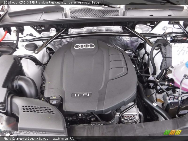  2018 Q5 2.0 TFSI Premium Plus quattro Engine - 2.0 Liter Turbocharged TFSI DOHC 16-Valve VVT 4 Cylinder
