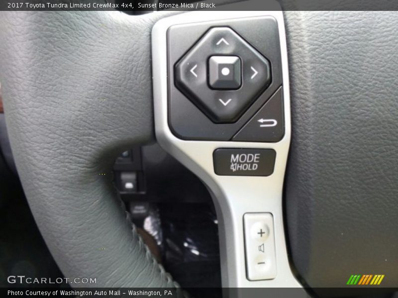 Controls of 2017 Tundra Limited CrewMax 4x4