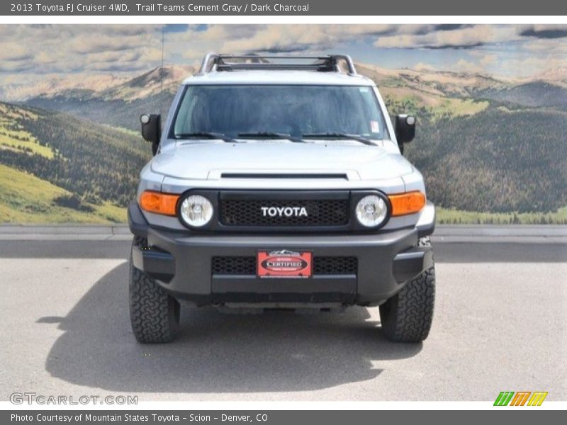 Trail Teams Cement Gray / Dark Charcoal 2013 Toyota FJ Cruiser 4WD