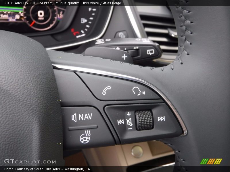 Controls of 2018 Q5 2.0 TFSI Premium Plus quattro