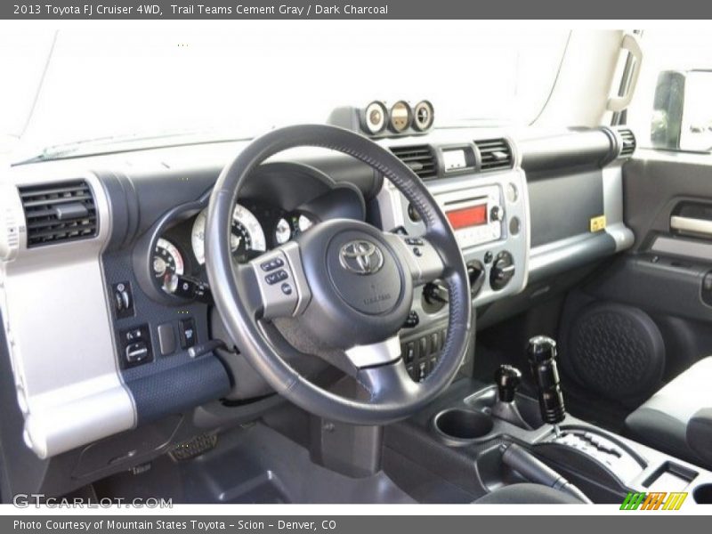 Trail Teams Cement Gray / Dark Charcoal 2013 Toyota FJ Cruiser 4WD