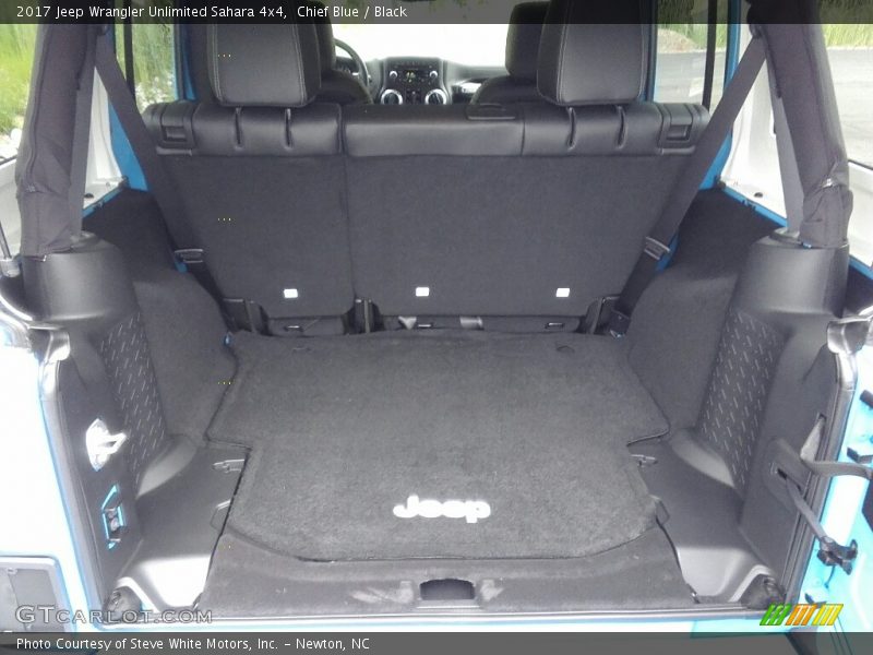 Chief Blue / Black 2017 Jeep Wrangler Unlimited Sahara 4x4