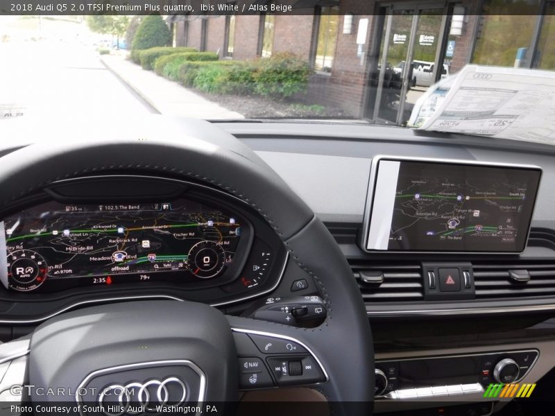 Controls of 2018 Q5 2.0 TFSI Premium Plus quattro