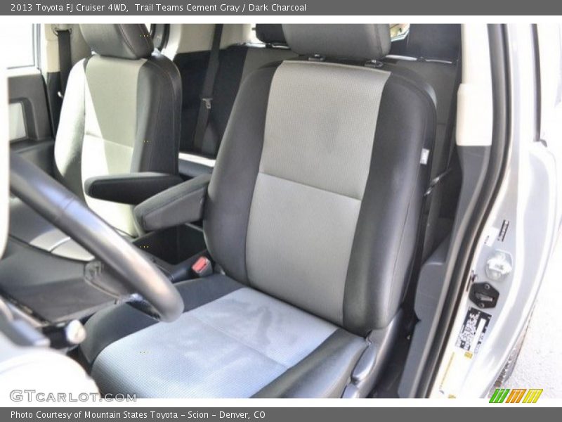 Trail Teams Cement Gray / Dark Charcoal 2013 Toyota FJ Cruiser 4WD