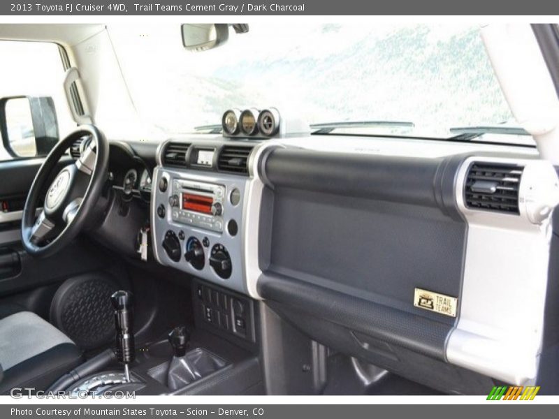 Trail Teams Cement Gray / Dark Charcoal 2013 Toyota FJ Cruiser 4WD