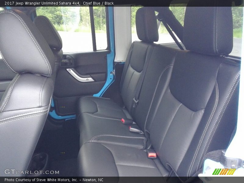 Chief Blue / Black 2017 Jeep Wrangler Unlimited Sahara 4x4