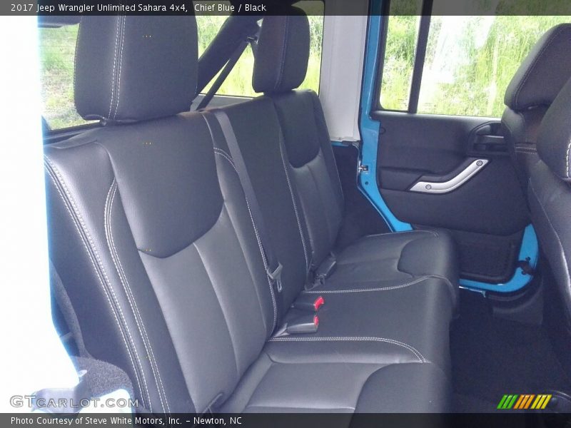 Chief Blue / Black 2017 Jeep Wrangler Unlimited Sahara 4x4