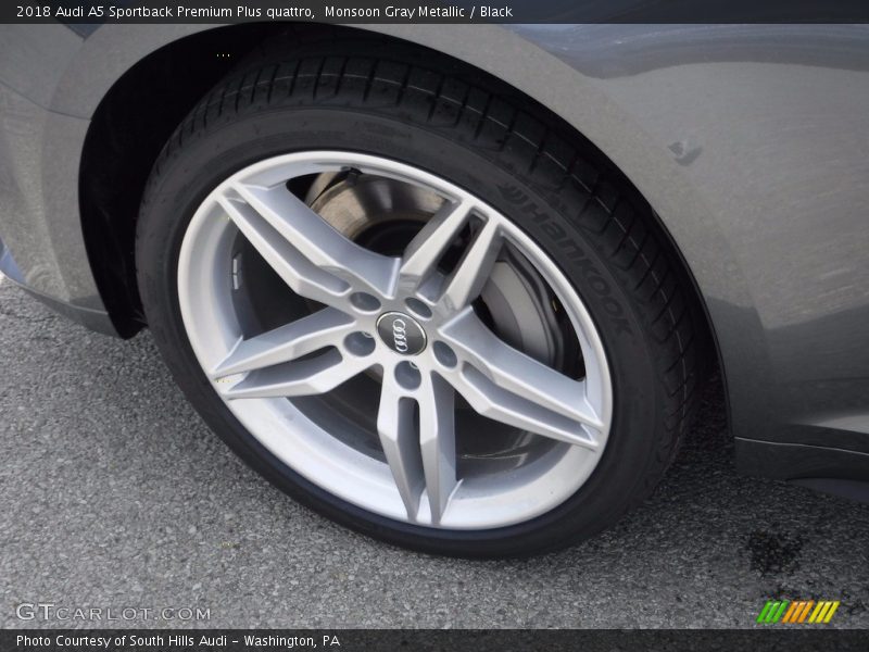 Monsoon Gray Metallic / Black 2018 Audi A5 Sportback Premium Plus quattro