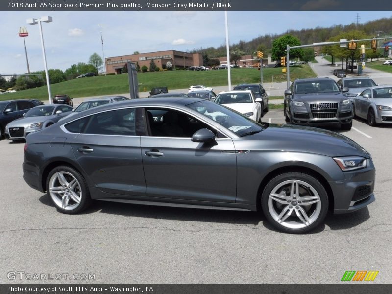  2018 A5 Sportback Premium Plus quattro Monsoon Gray Metallic