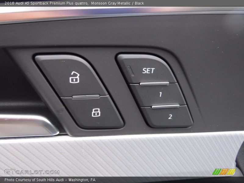 Monsoon Gray Metallic / Black 2018 Audi A5 Sportback Premium Plus quattro