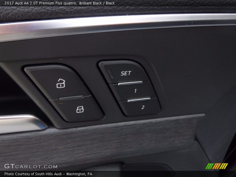 Brilliant Black / Black 2017 Audi A4 2.0T Premium Plus quattro
